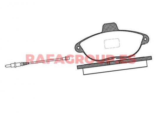 RG6475 - Pastillas de freno